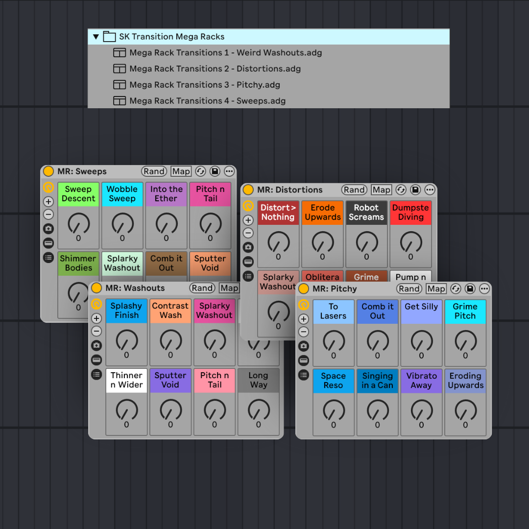 Superknobs: Builds & Transitions